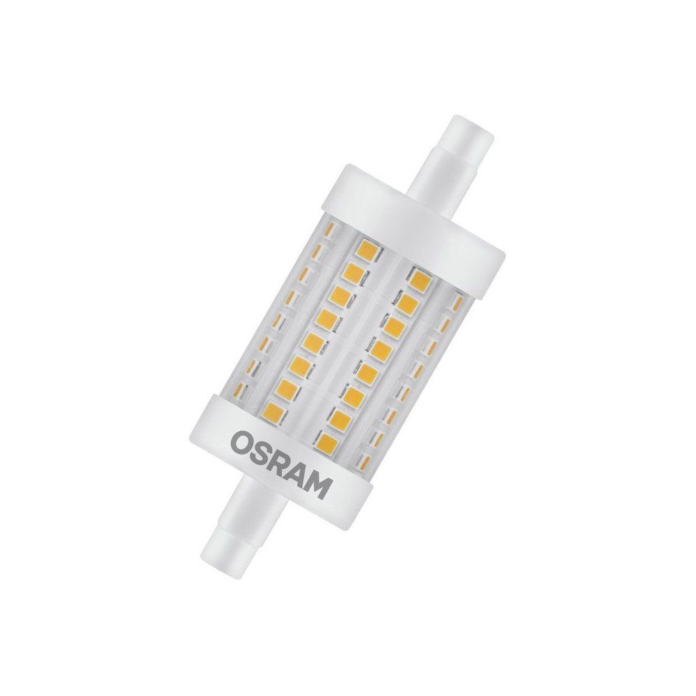 1055lm Osram = LED-Leuchtmittel Osram 2700K, Stab Warmweiß LED R7S 230V R7s, 75W 8W Warmweiß