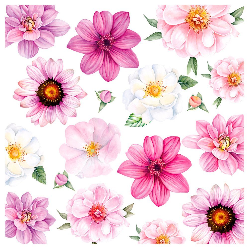 Ambiente Papierservietten, 3-lagig, Bedruckt, 33 X 33 Cm – Packung Mit 20 Stück Für Feiern & Alltag