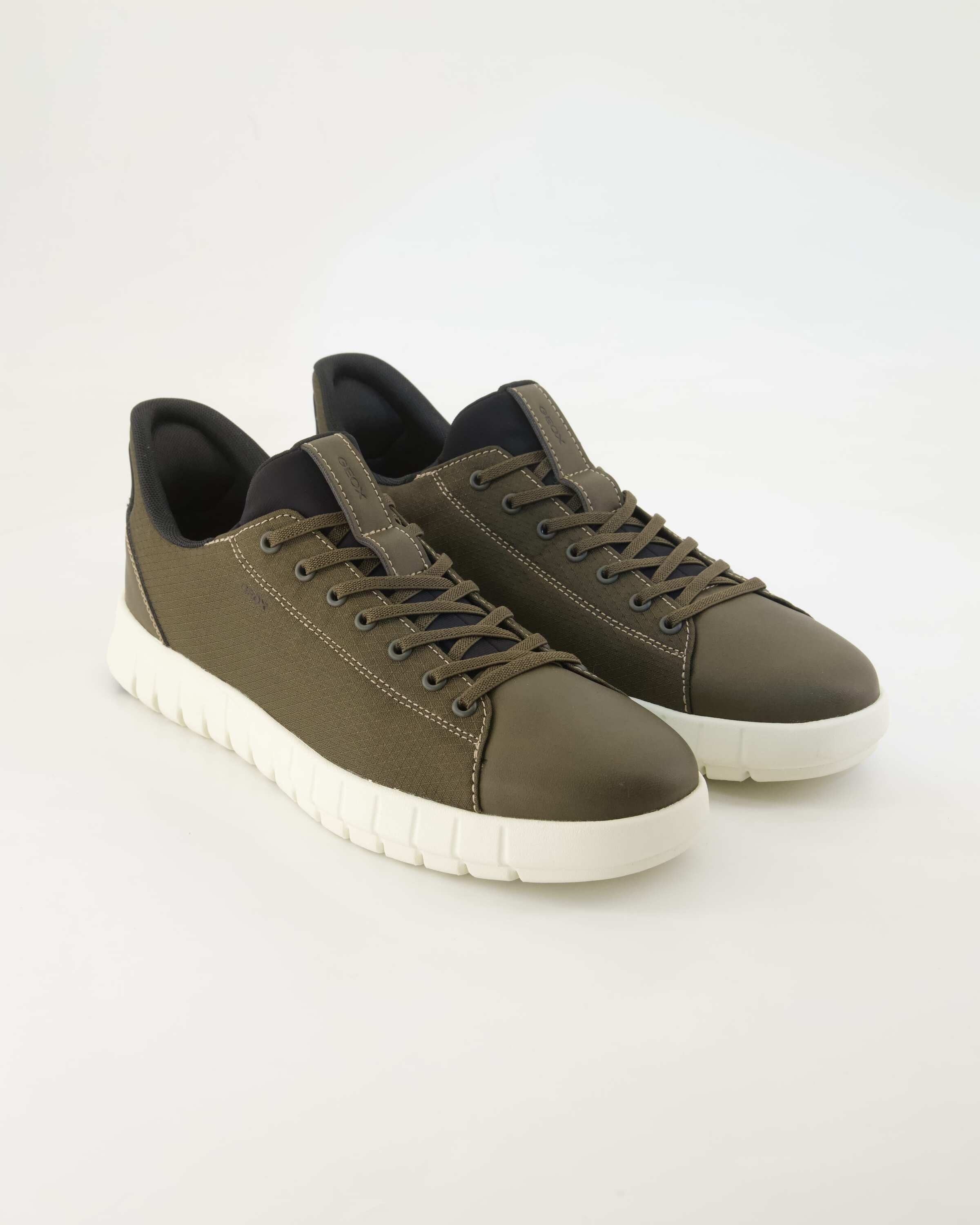 Geox U Flextride Plus Slipper Obermaterial: Leder und Textil