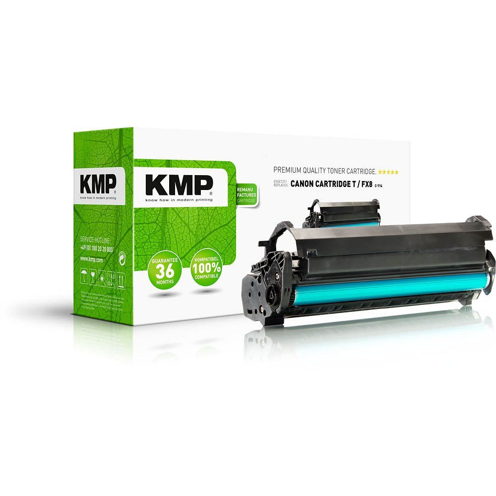 KMP Tonerkartusche 1 Toner C-T14 ERSETZT Cartridge T / FX8 - black, (1-St)