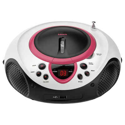 Lenco »SCD-38 USB grün - Boombox CD-/MP3-Player mit Radio« CD-Player