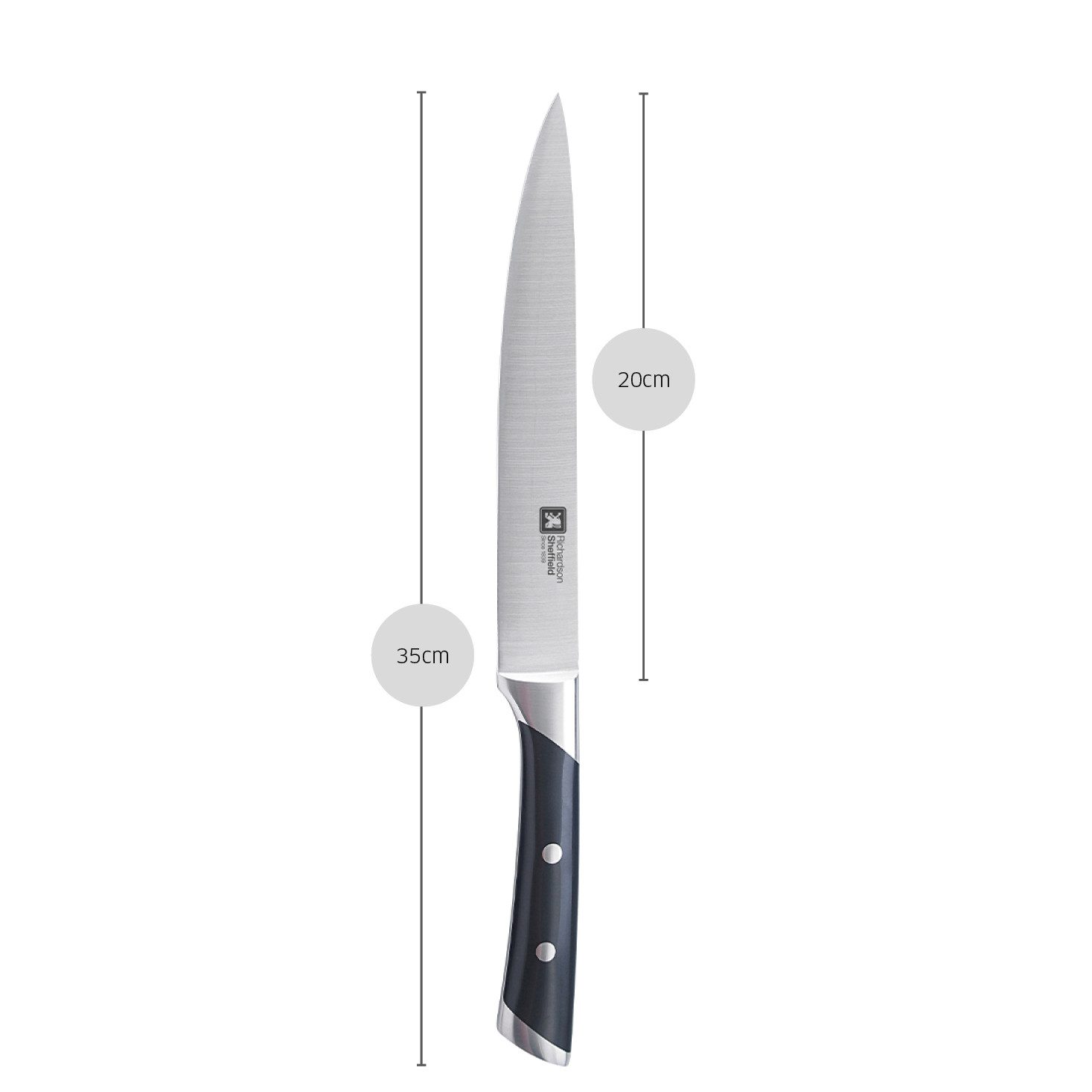 Richardson Sheffield Tranchiermesser R:VISION, Klingenstahl 50CrMoV15, sehr scharf