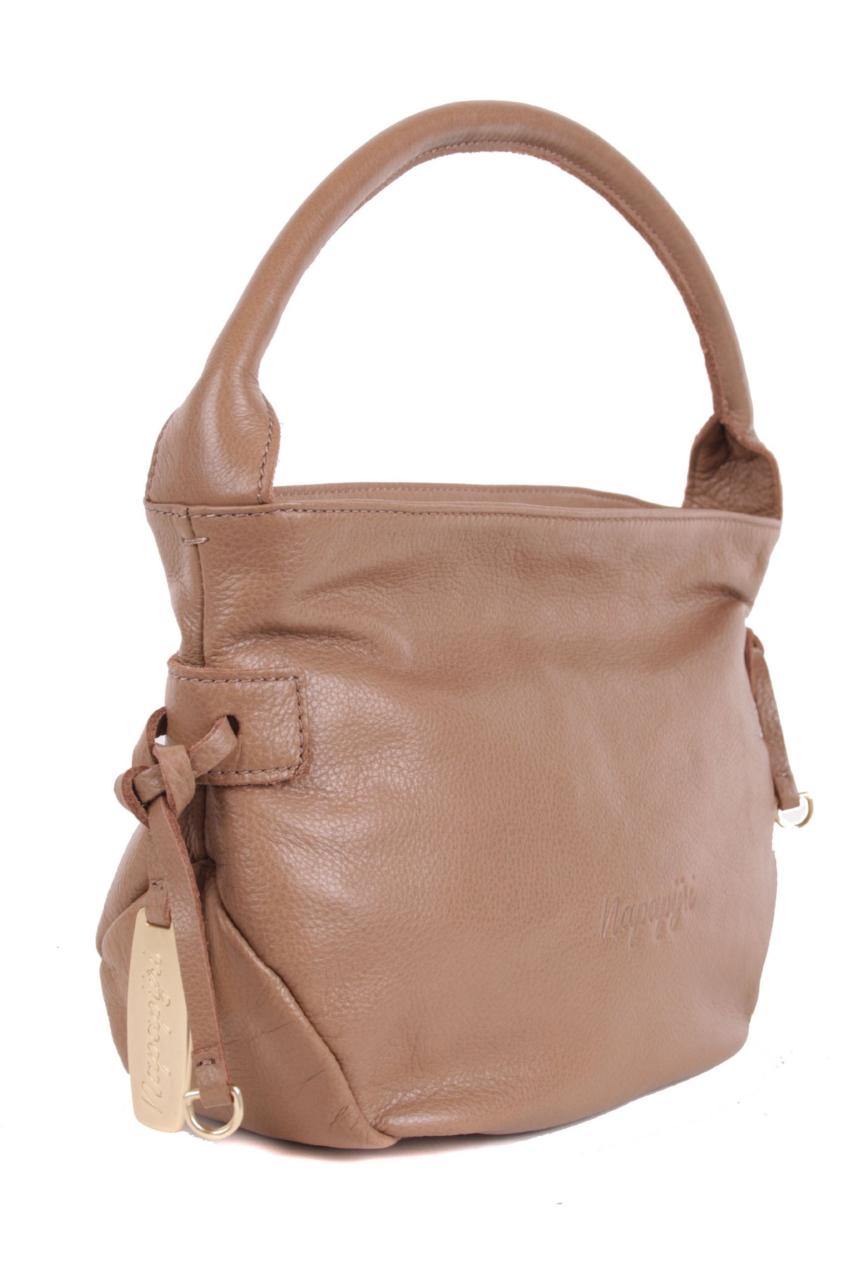 Napapijri Handtasche Napapijri BOUVET HOBO Tasche Braun N4H03-N17