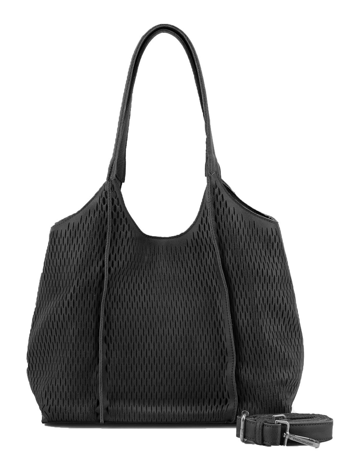 FREDsBRUDER Schultertasche Hobo Bag, aus echtem Rindsleder