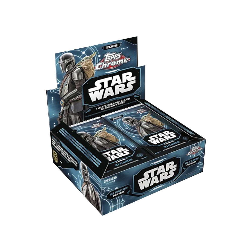Topps Sammelkarte 2026 Topps Chrome Star Wars Hobby Box Englisch