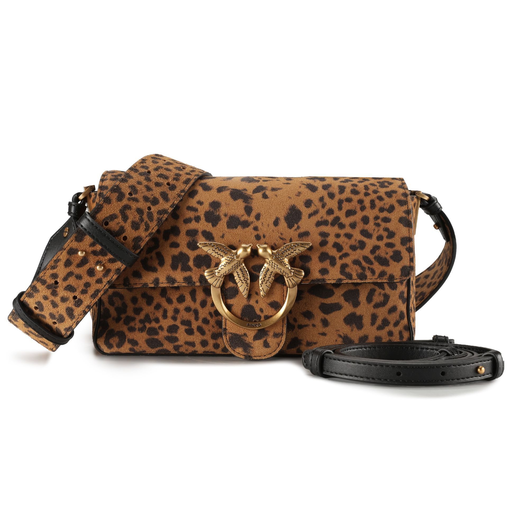 PINKO Umhängetasche Slouchy, Leder