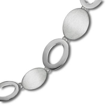 Balia Silberarmband Balia Armband für Damen mattiert Silber (Armband), Damen Armband (Grazie) ca. 18,5cm, 925 Sterling Silber, Farbe: silber