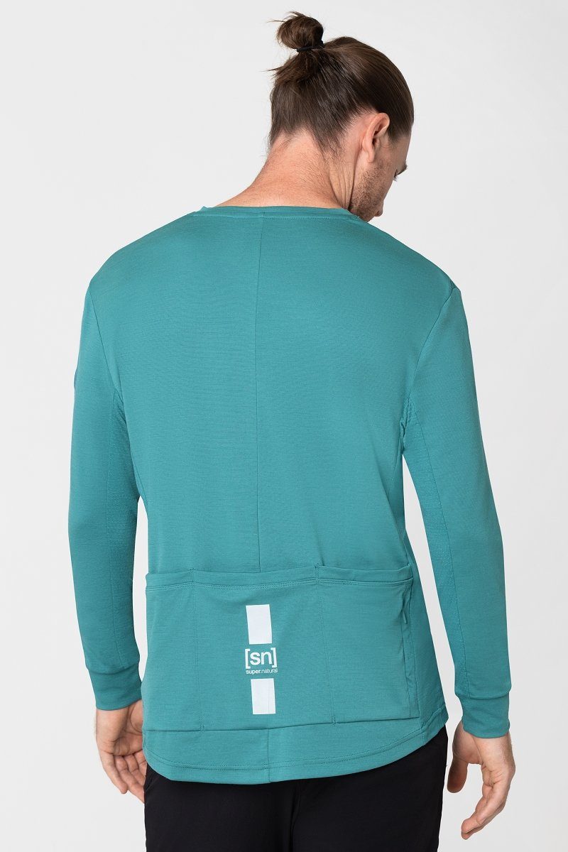 SUPER.NATURAL Radtrikot Merino Fahrradtrikot M GRAVIER günstig online kaufen