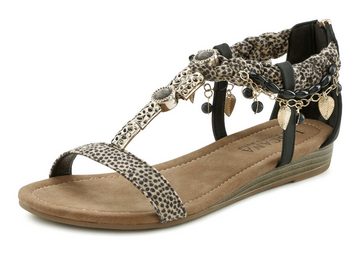 LASCANA Sandale Sandalette, Sommerschuh im Festival-Look VEGAN