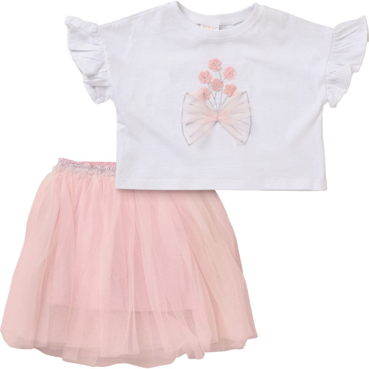 Shirt & Rock Blume Mädchen, Unisex Kinder