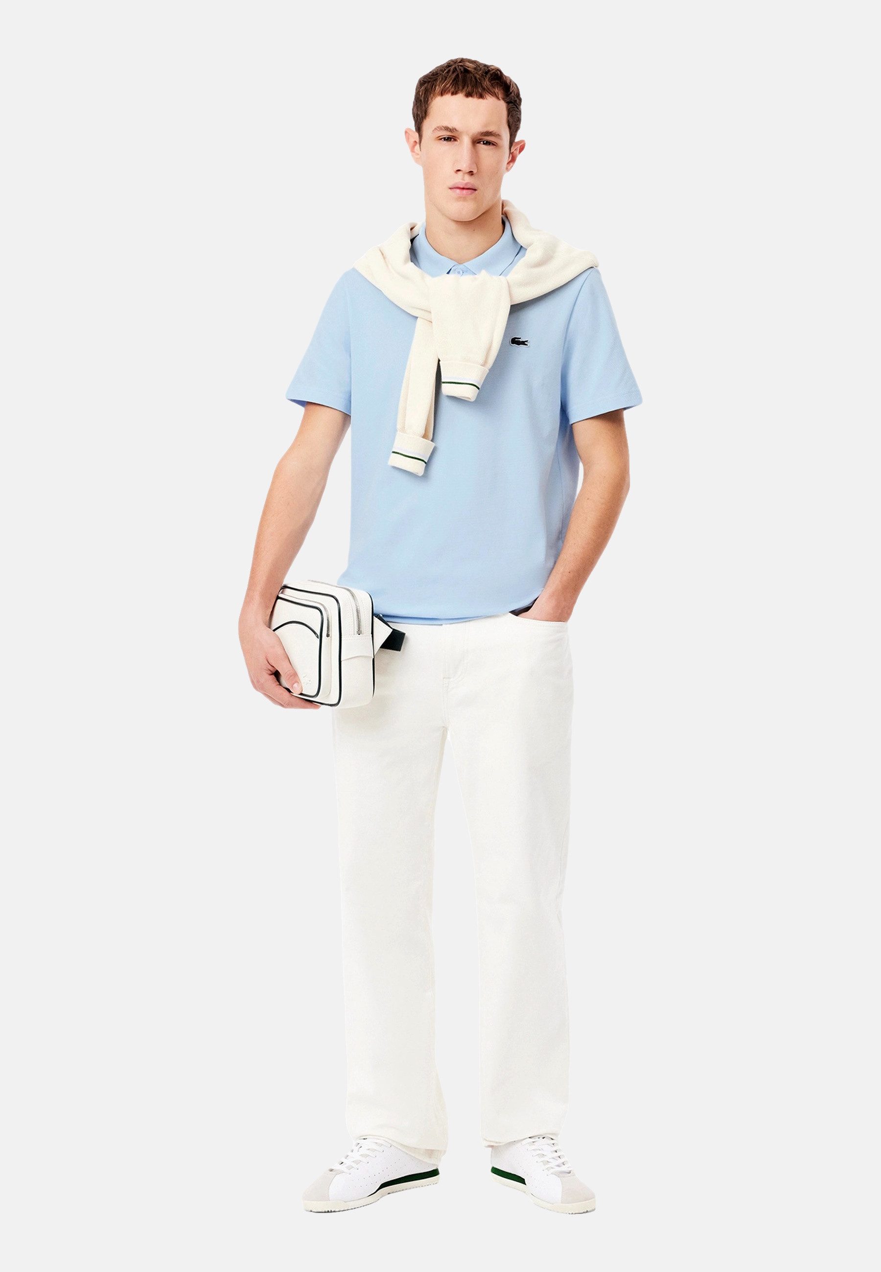Lacoste Poloshirt Poloshirt Kurzarmshirt mit Polokragen (1-tlg., 1)