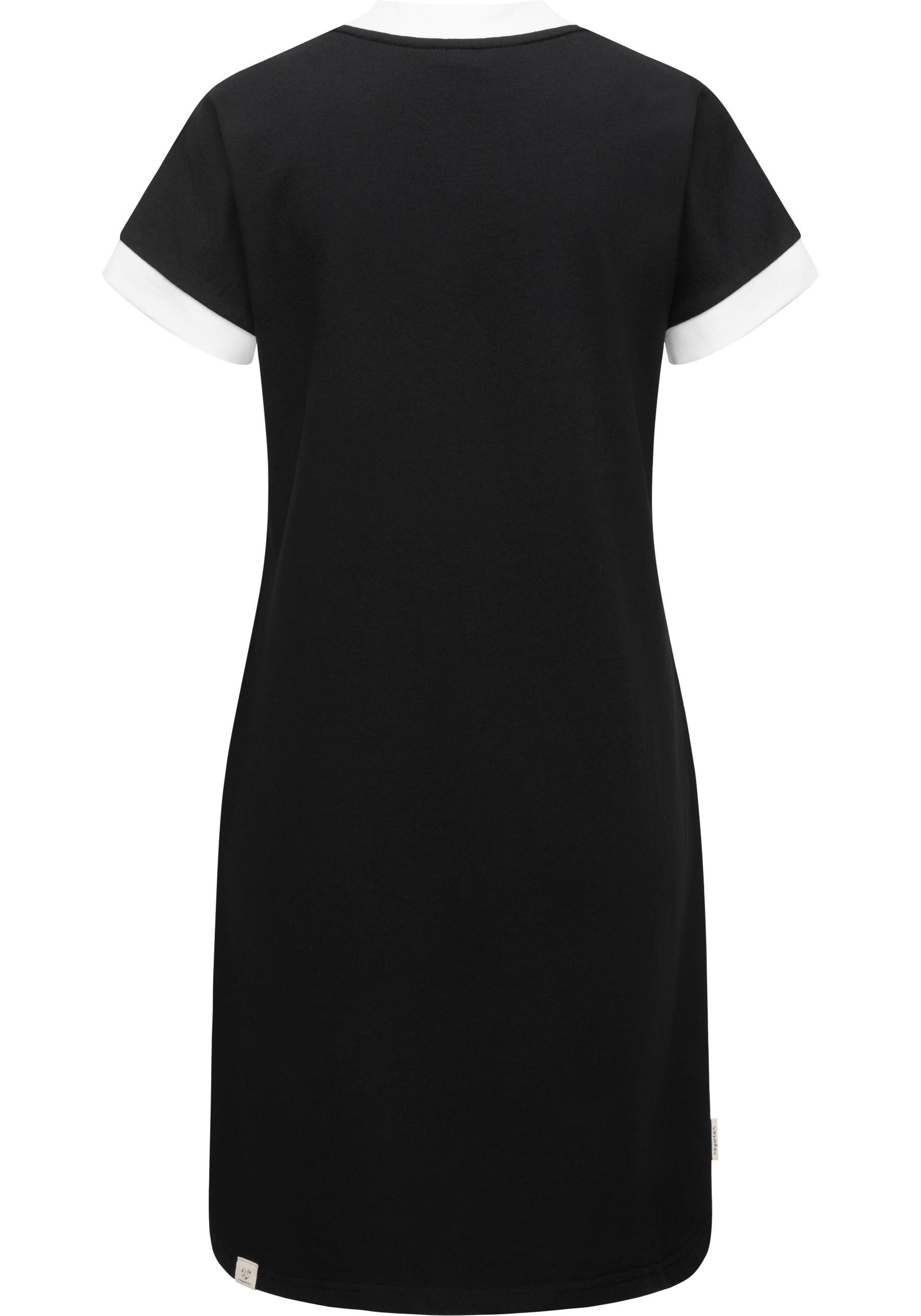 Ragwear Shirtkleid Katchi Solid stylisches Sommerkleid in Shirt-Optik