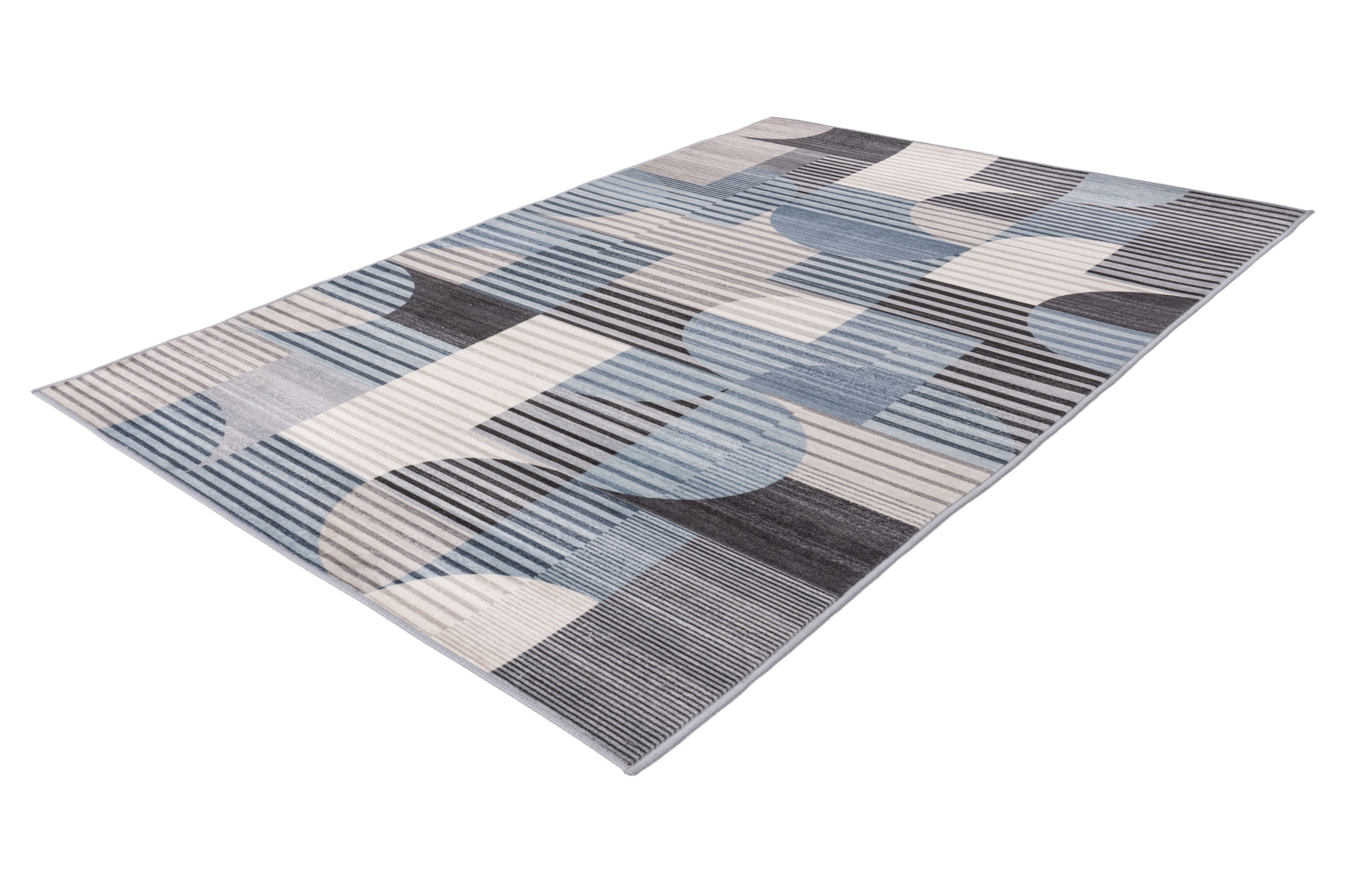 Kayoom Teppich Bluster 425, rechteckig, Höhe: 7 mm, Kurzflor, Wohnzimmer