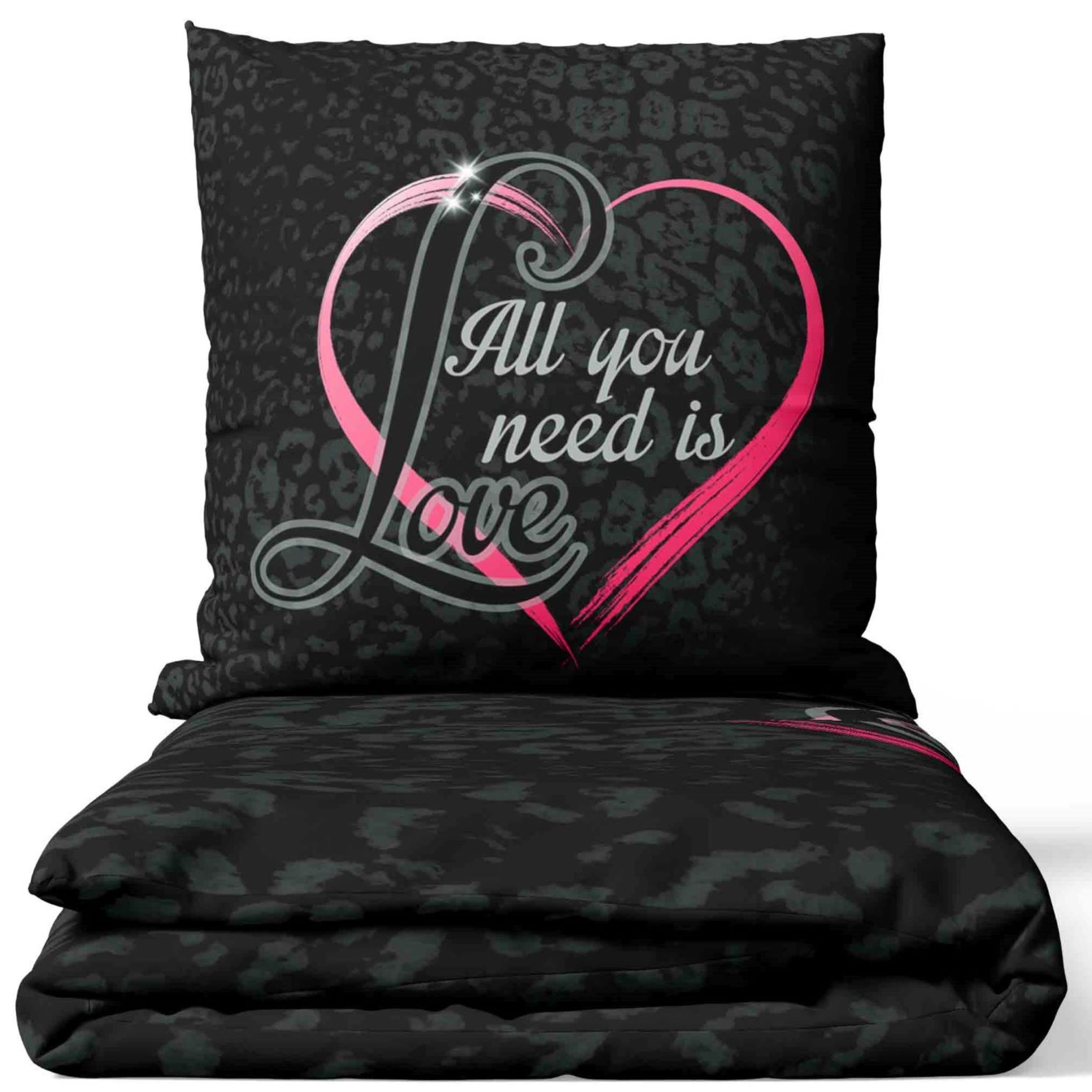 Leonado Vicenti Bettwäsche Pflegeleicht 135x200 oder 155x220, Microfaser, 2 günstig online kaufen