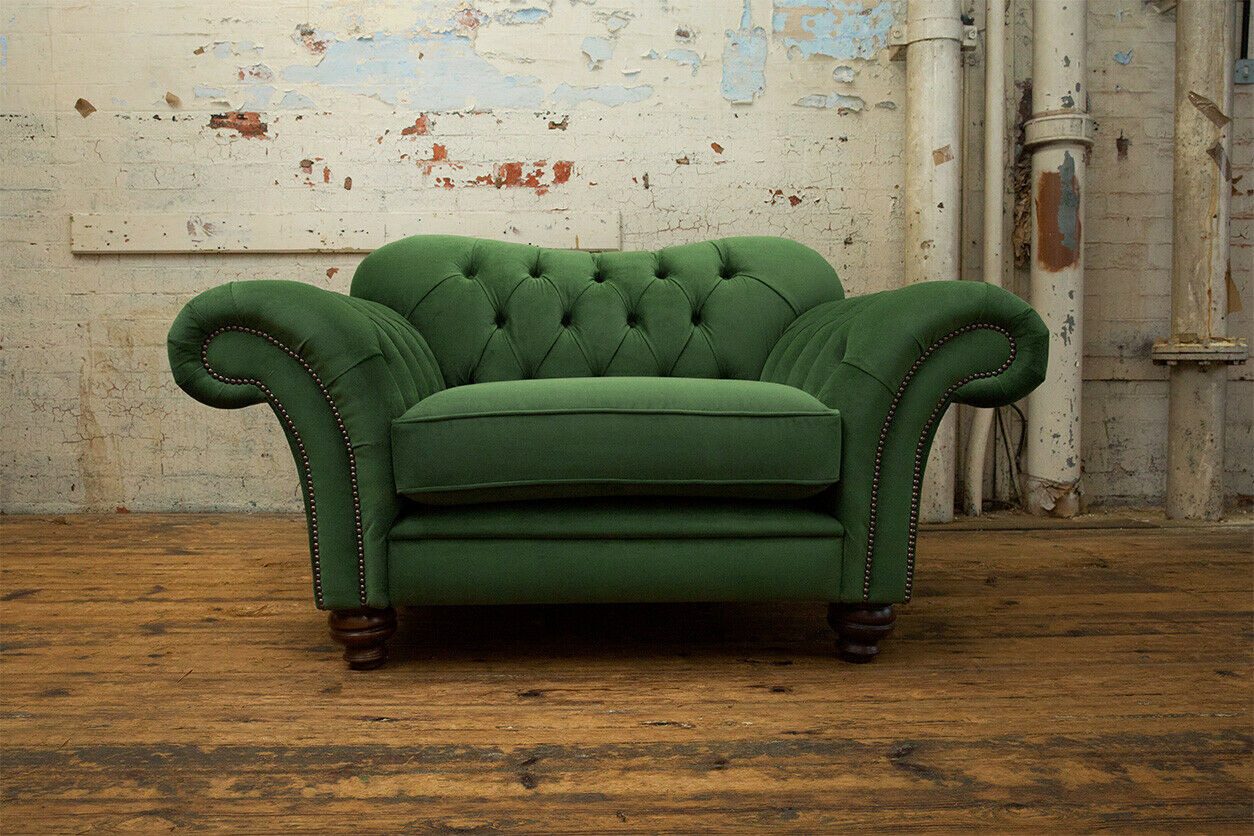 Xlmoebel Chesterfield-Sessel Eleganter Lounge-Sessel mit bequemen Polstern in edlem Design (Sessel), Hergestellt in Europa