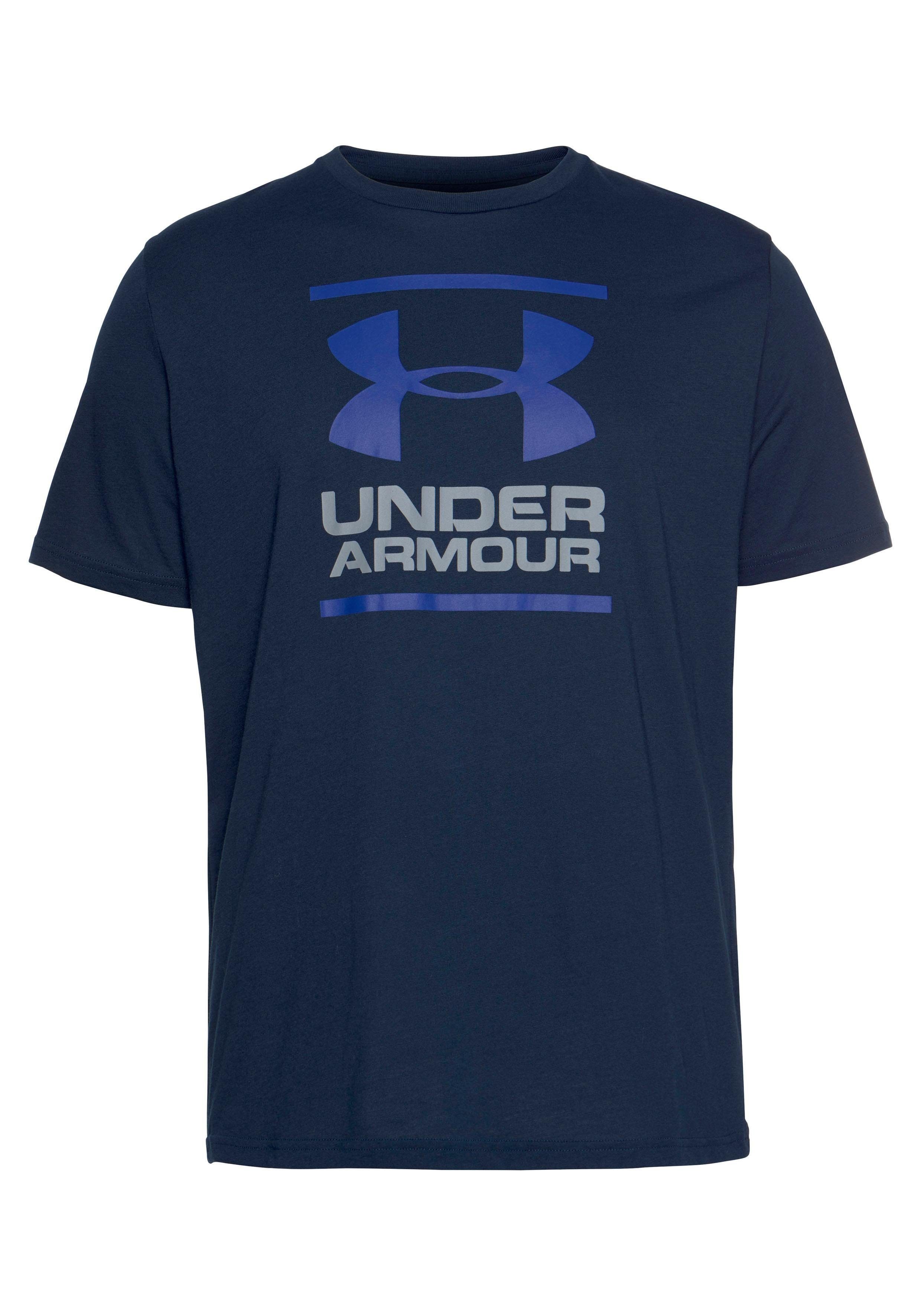 Under Armour® dunkelblau GL FOUNDATION T-Shirt SLEEVE UA SHORT