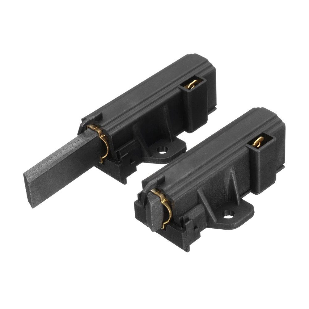 Trade-Shop Ersatzbürste 2x passend für AEG Privileg Electrolux Quelle SOLE Motor Waschmaschine, 5mm x 13mm x 36mm Motorkohlen Kohlebürsten Schleifkohlen, (2-tlg), Geeignet für viele Waschmaschinen-Motoren - mit Halter - 4,8mm AMP