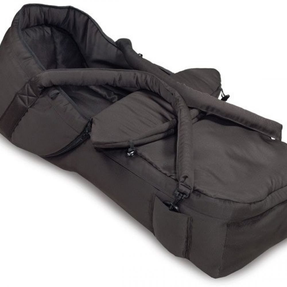 Hauck Kinderwagenaufsatz Hauck 2 in 1 Tragenest - Black