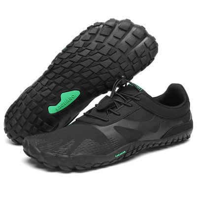 SAGUARO Sport Sommer Barfußschuh (5mm Sohlenstärke, Nullabsatz, bequem, leicht, atmungsaktiv, rutschfest) Minimalschuhe Беговые Sport-Schuhe Jogging Sneaker Trail-Running