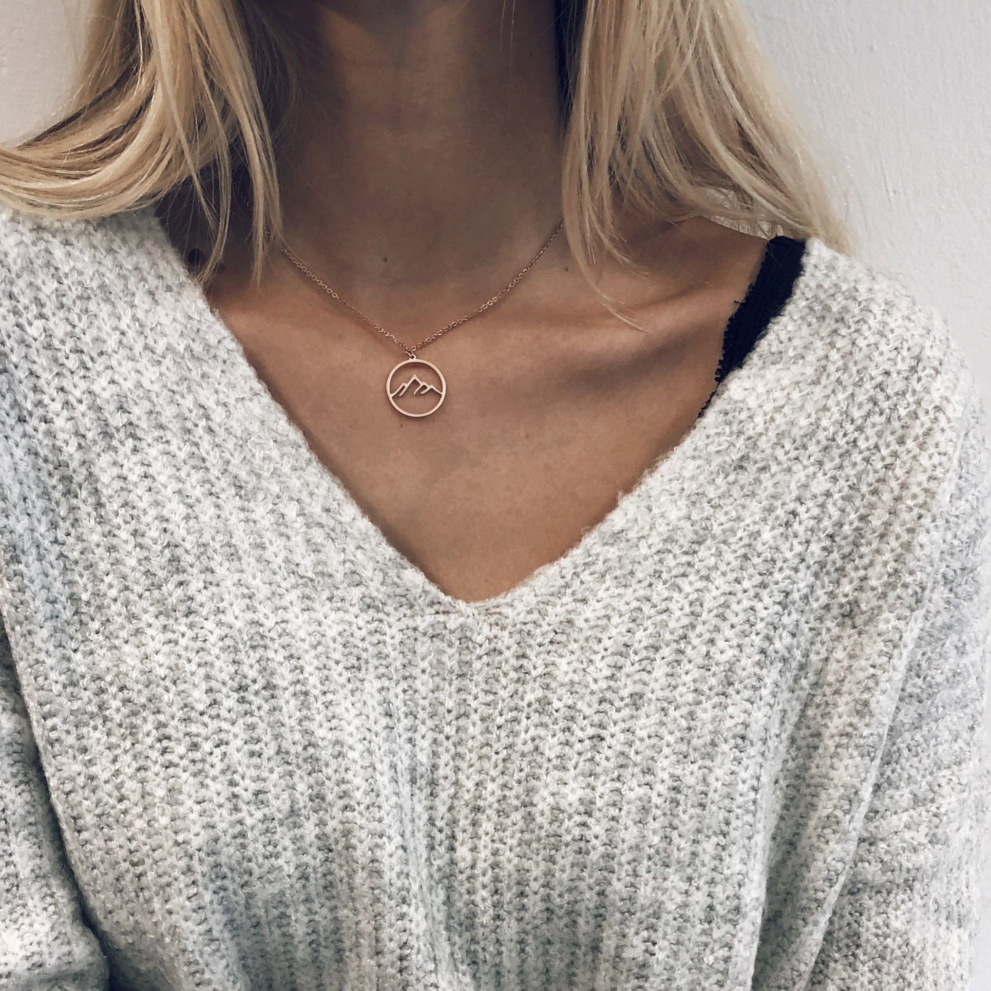 Hey Happiness Kette mit Anhänger Berg, günstig online kaufen