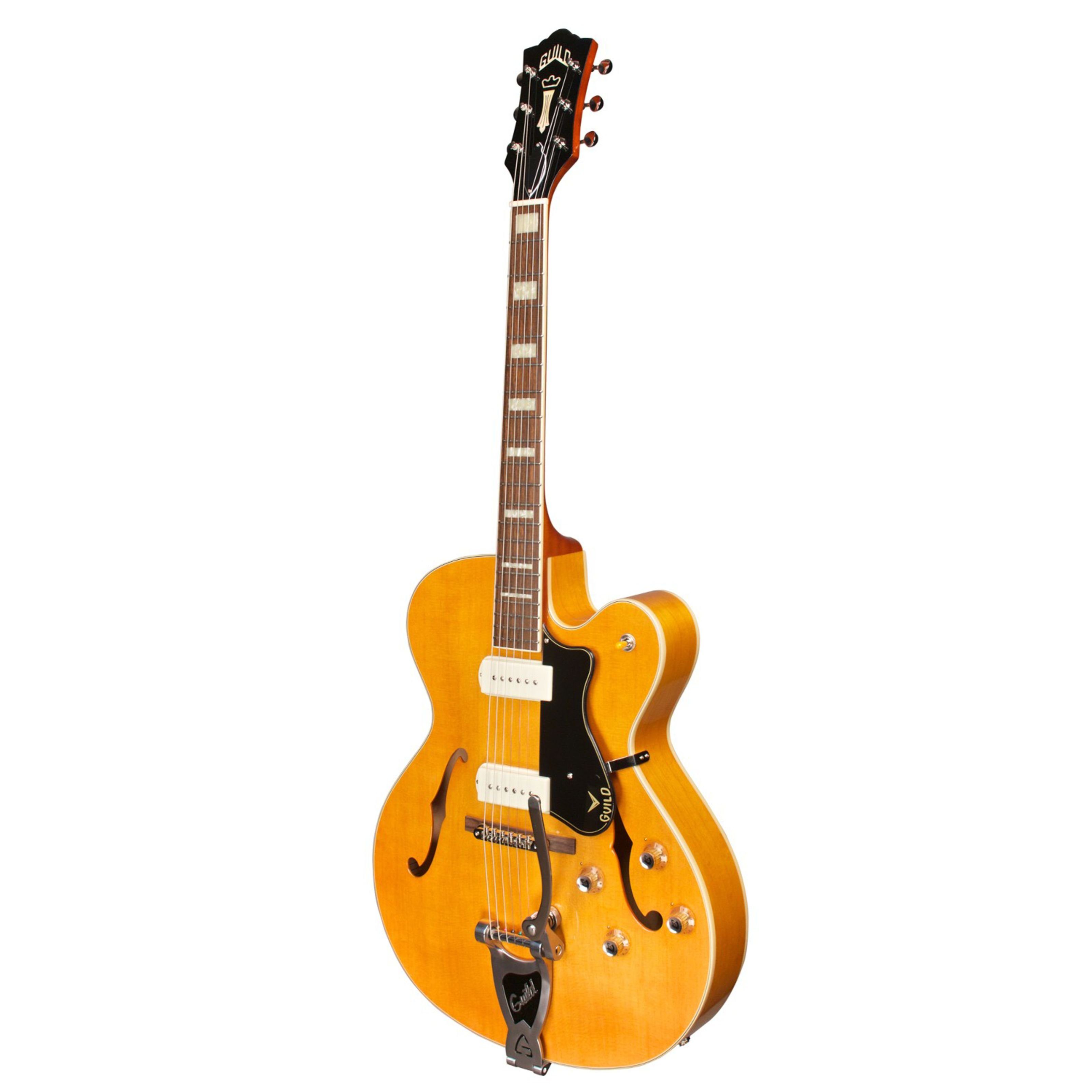 Guild Halbakustik-Gitarre, X-175B Manhattan Blonde, Halb-Akustik Gitarren, Semi Hollow-Modelle, X-175B Manhattan Blonde - Halbakustik Gitarre