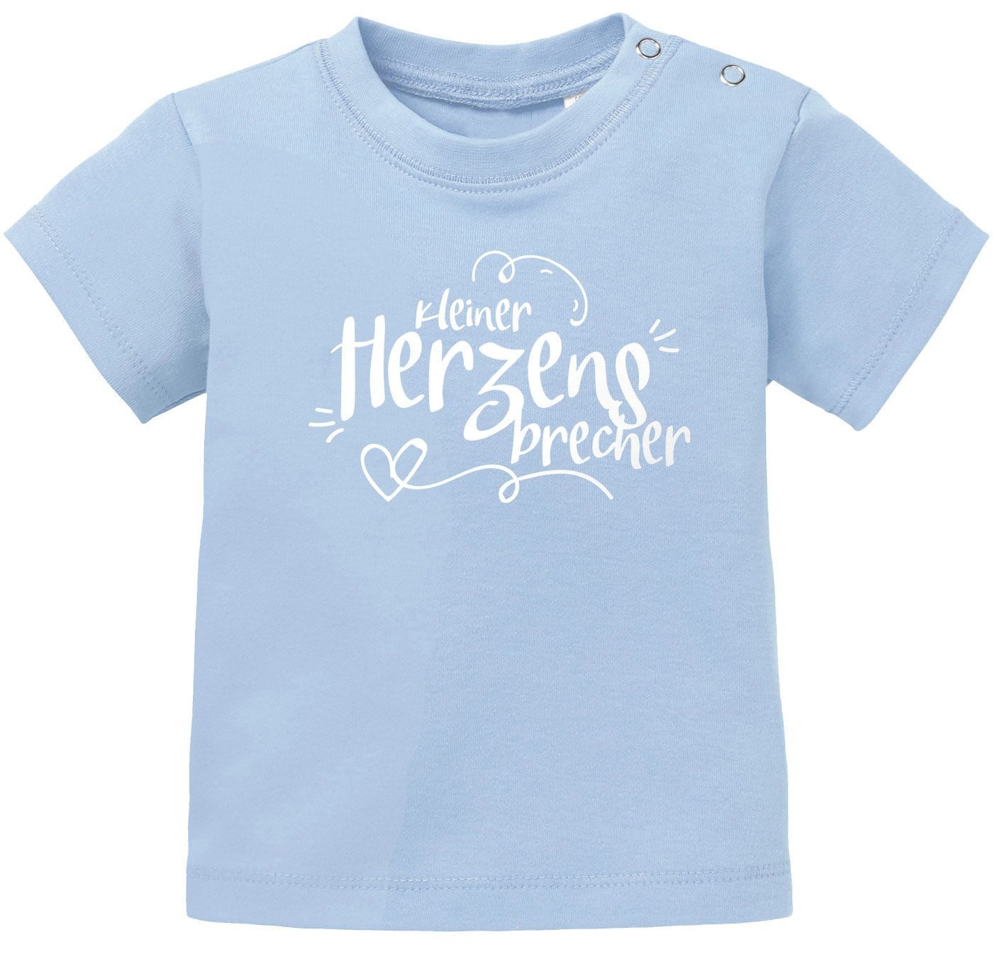 Body Baby T-Shirt kurzarm Babyshirt kleiner Herzensbrecher Jungen Shirt