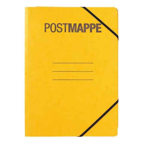 PAGNA Organisationsmappe, Postmappe mit 3 Klappen, Beschriftungsfeld, A4
