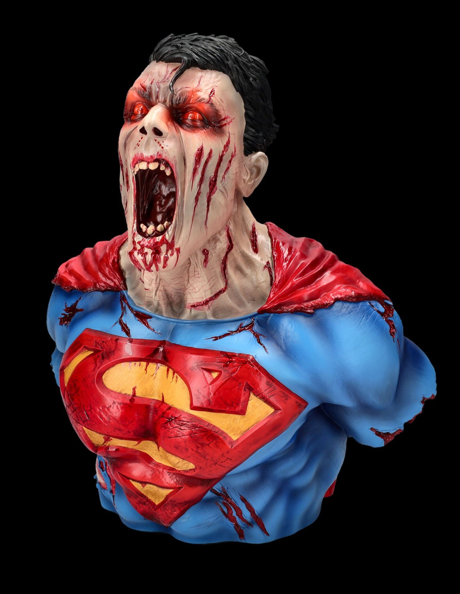 Figuren Shop GmbH Dekofigur Superman Zombie Büste - DCeased - Merchandise Dekofigur Dekoration