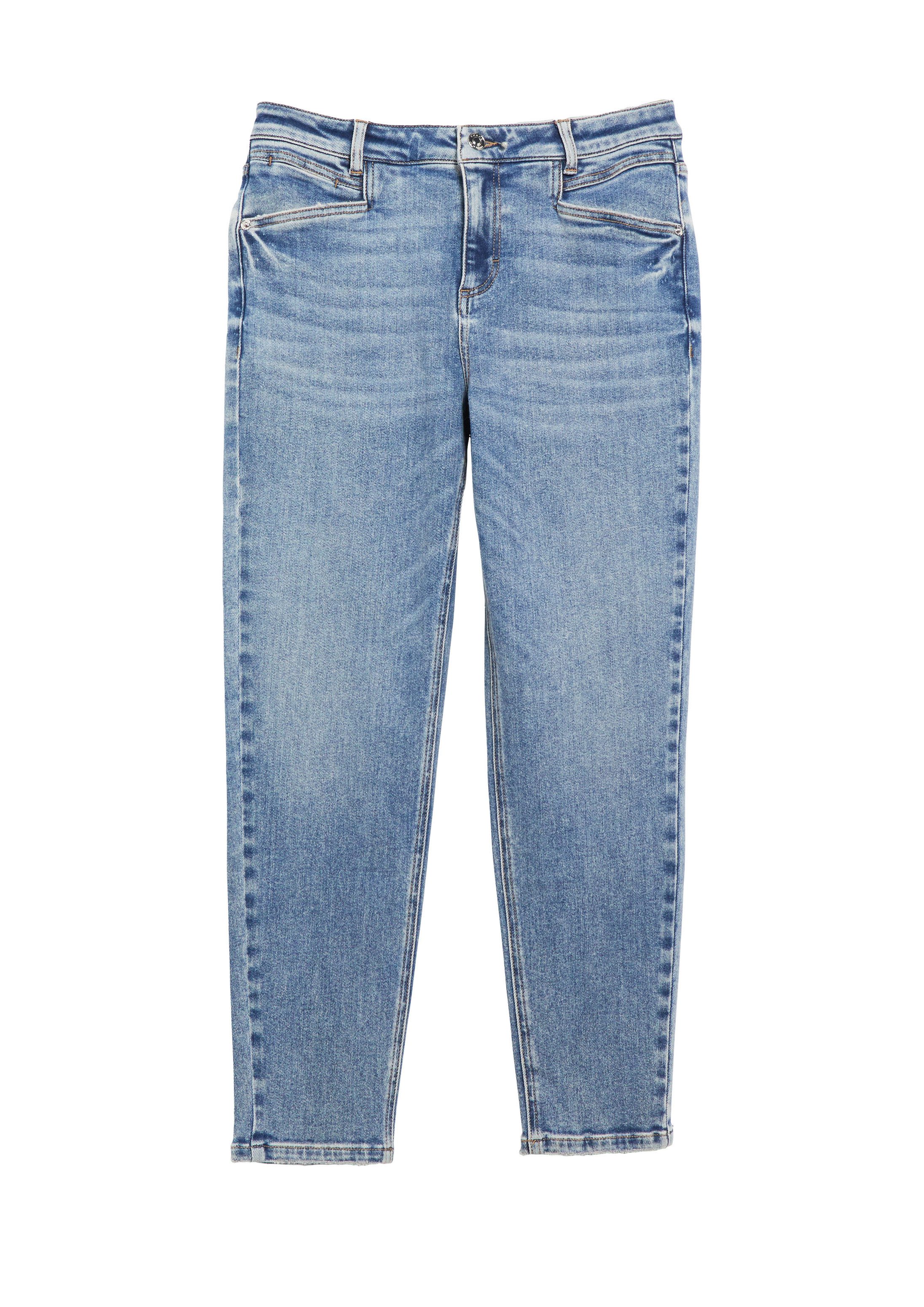 comma Slim-fit-Jeans Jeans-Hose JUNE - Denim mit Slim Leg – Bild 2 von 5