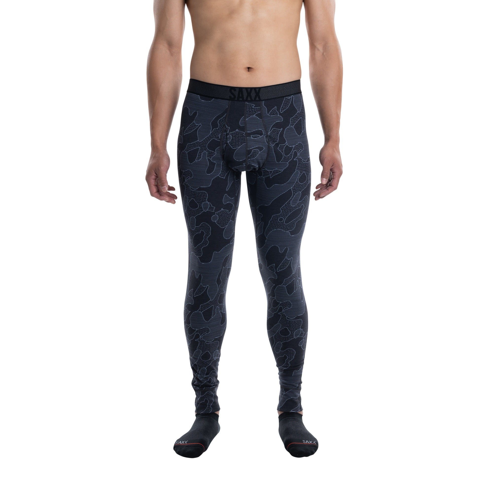 SAXX Lange Unterhose Saxx Herren Roast Camo M Master Unterhose Kurze Tights Pomo - Twilight