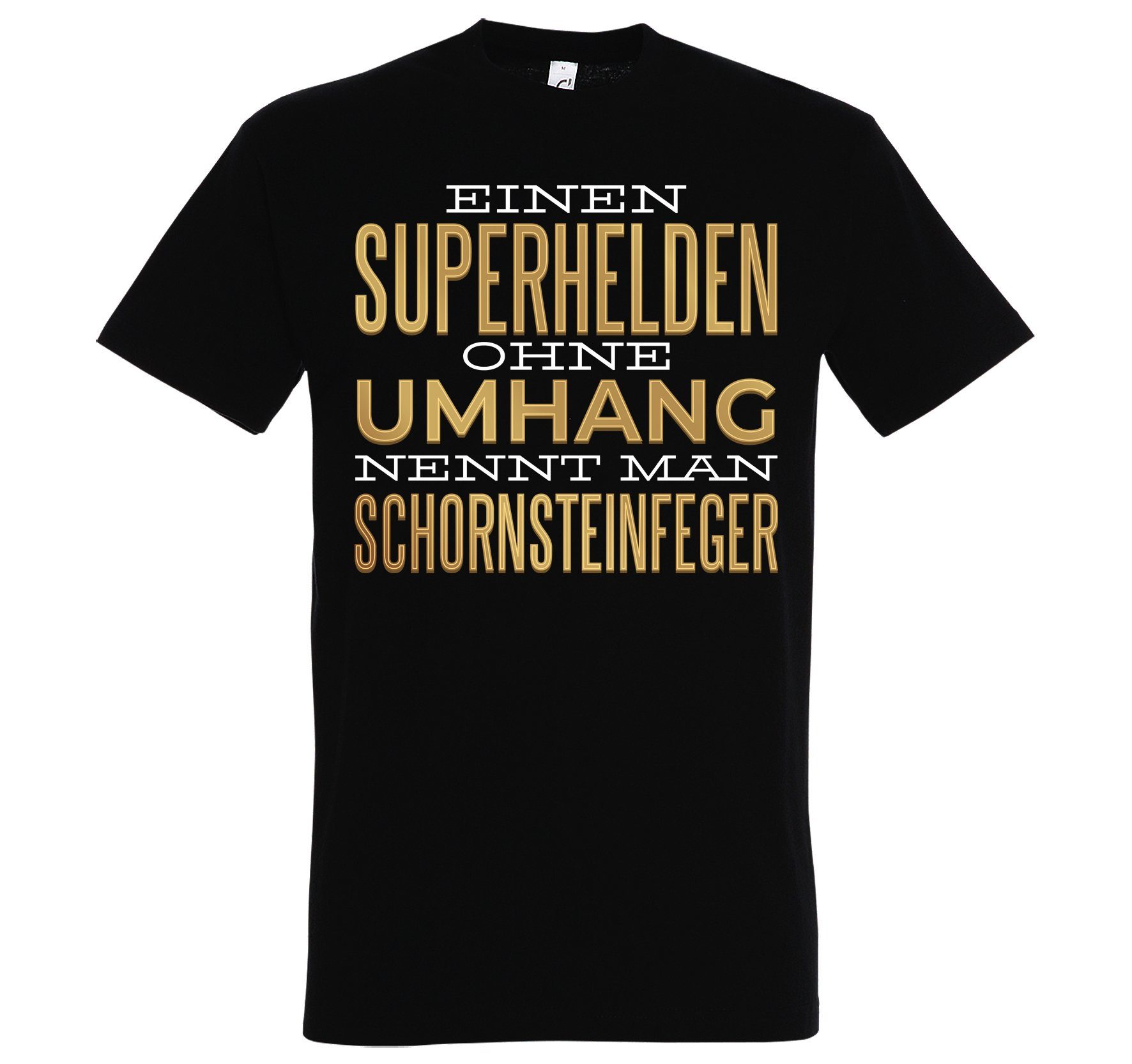 Youth Designz T-Shirt Schornsteinfeger Herren Shirt mit lustigem Spruch Print Schwarz