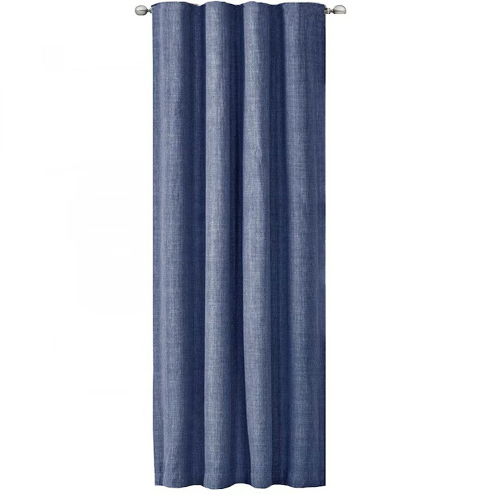 Gardine JEMIDI Vorhang blickdicht 140x245 cm mit Kräuselband