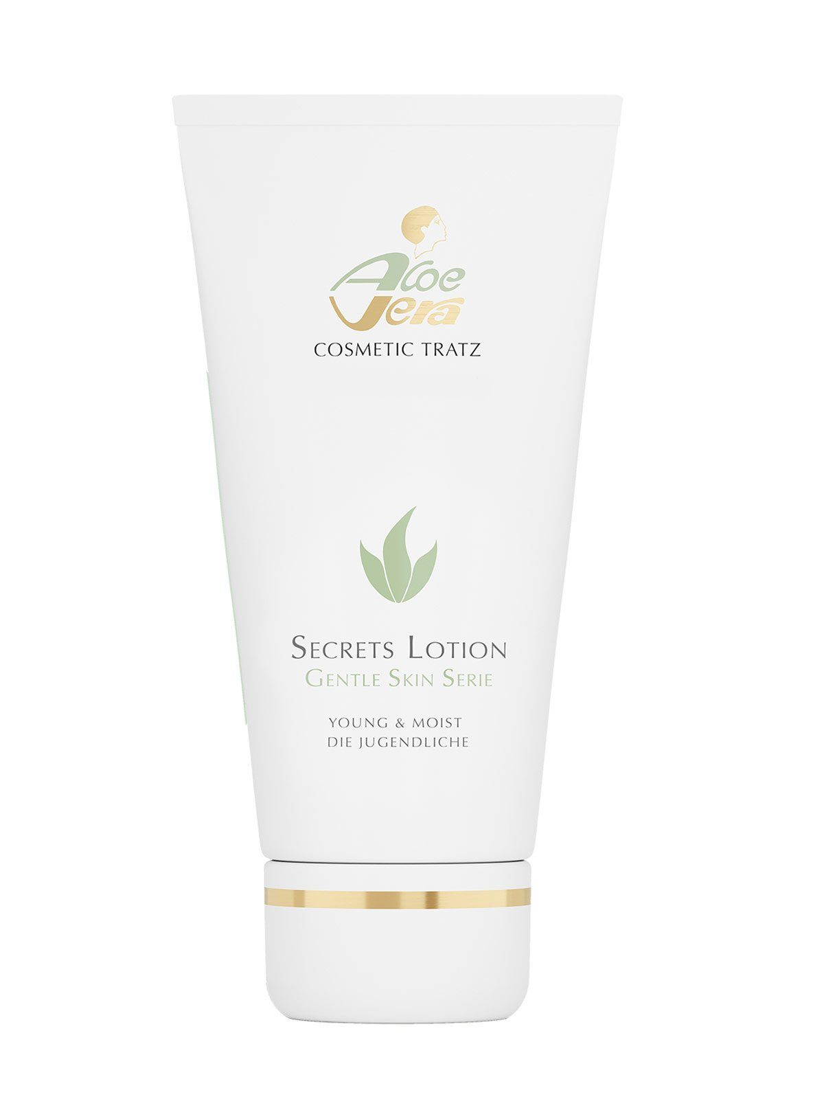 Aloe Vera Cosmetic Tratz Hautcreme Secrets Lotion Gentle Skin Serie, 1-tlg., leichte und zarte Feuchtigkeits-Pflege mit ACTIVE ALOE VERA & UREA