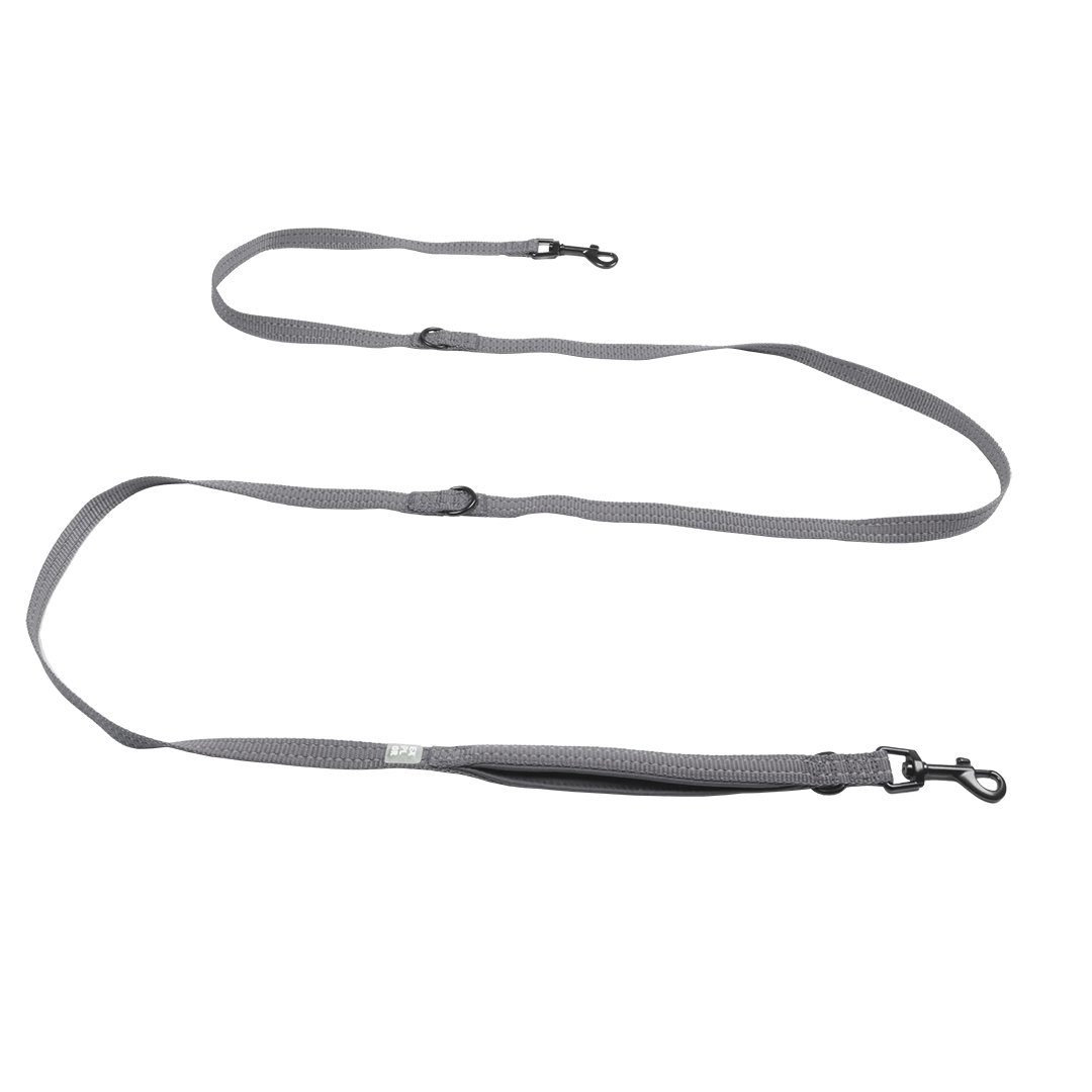 Hundeleine Duvoplus Trainingsleine EXPLOR Ultimate Fit Safety - Silver