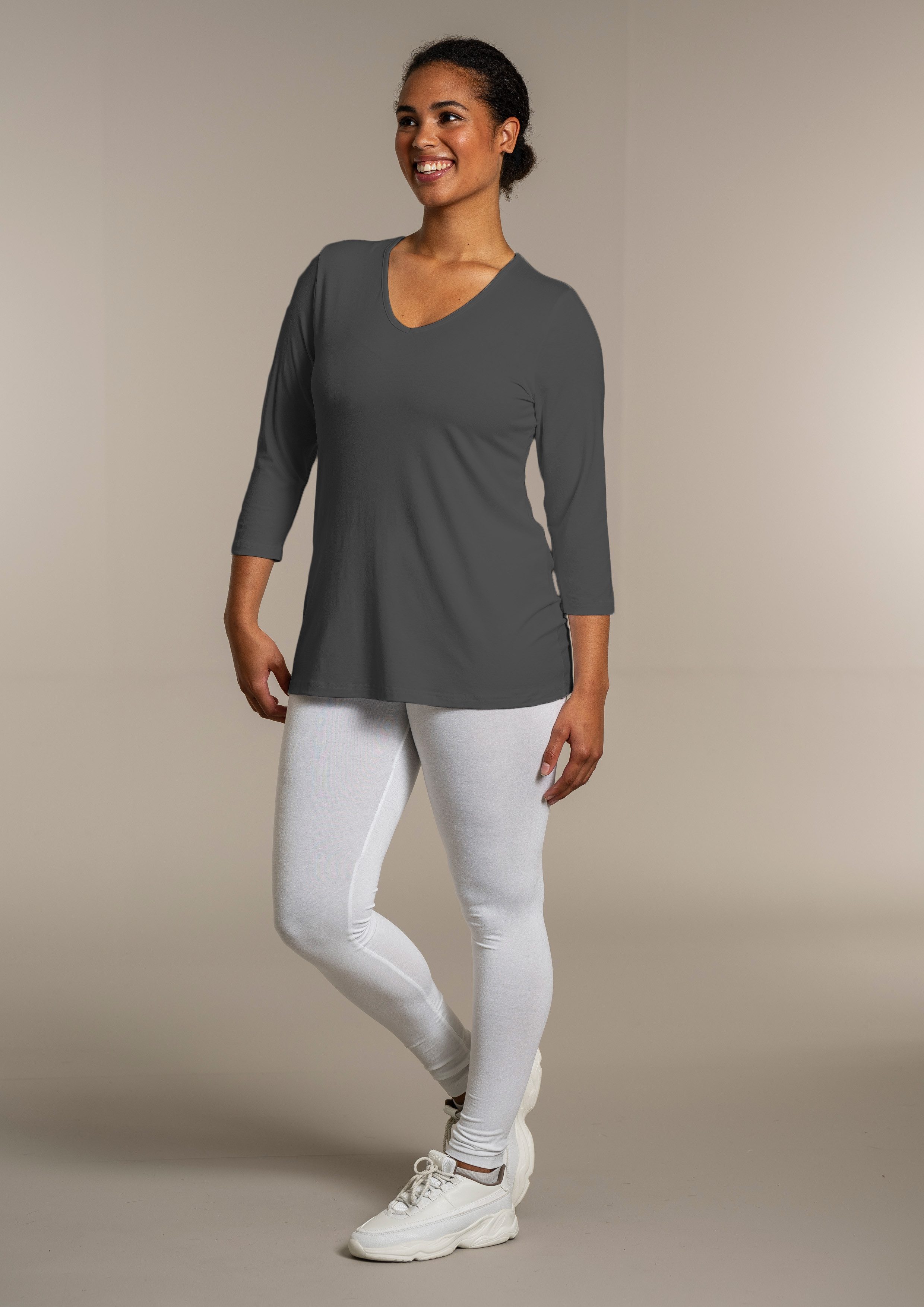 SANDGAARD 3/4-Arm-Shirt mit 3/4-Ärmeln günstig online kaufen