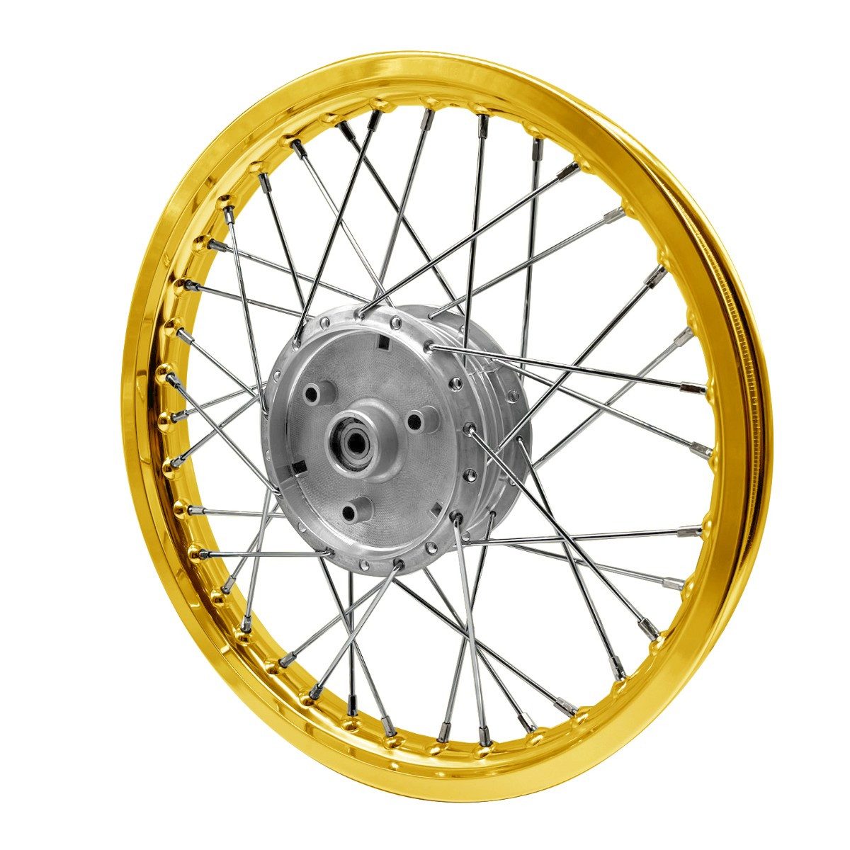 Craftride Schraube Set 2x Speichenrad Felge Alu 1,6x16 passend für Simson S51 S50 S70 Sch