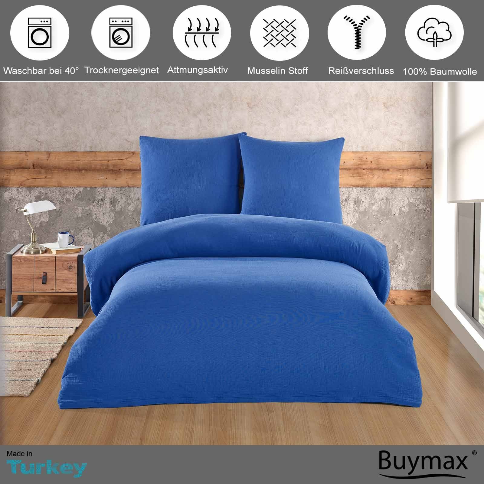 Buymax Bettwäsche Luxury, Musselin 100% Baumwolle, günstig online kaufen