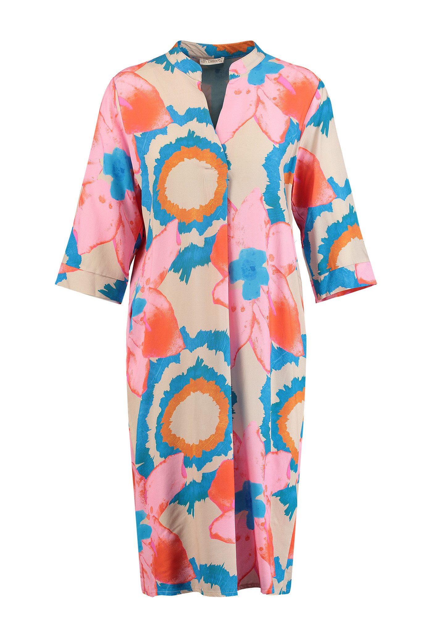 Key Largo Druckkleid WD SPRING v-neck (1-tlg)