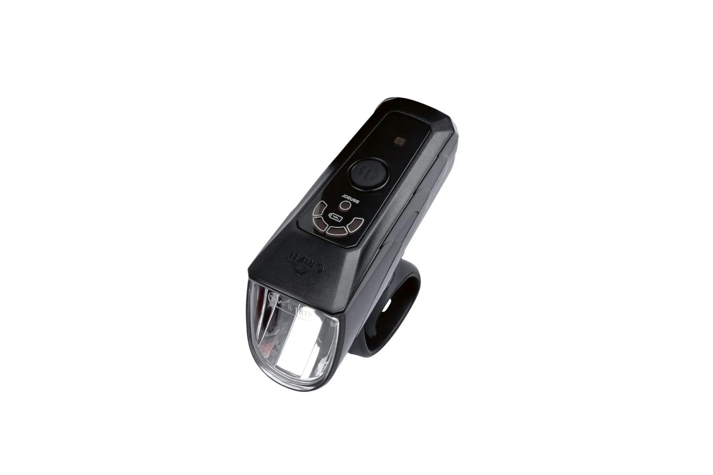 crivit Fahrradbeleuchtung Fahrrad Leuchten Set LED Fahrradbeleuchtung Licht 15/30/70 Lux, umschaltbarer Leuchtstärke