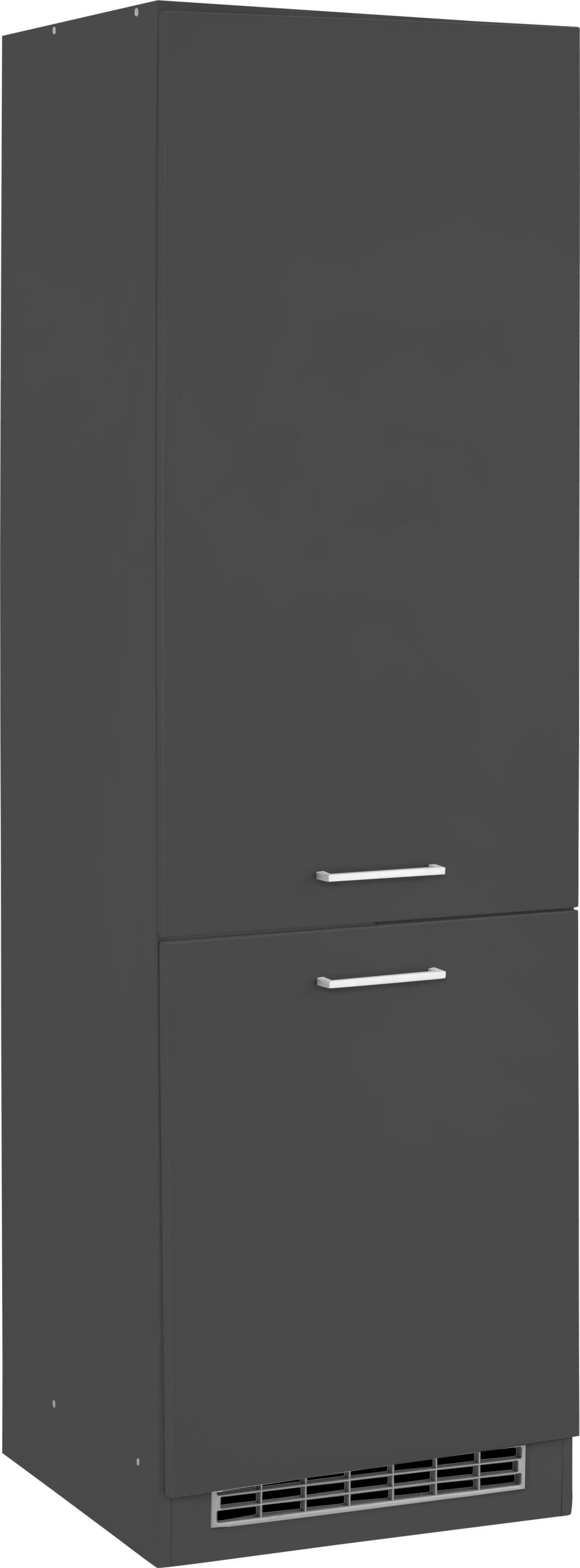 KOCHSTATION Kühlumbauschrank KS-Kehl für Einbau-Kühl/Gefrierkombination, Nischenhöhe 178cm