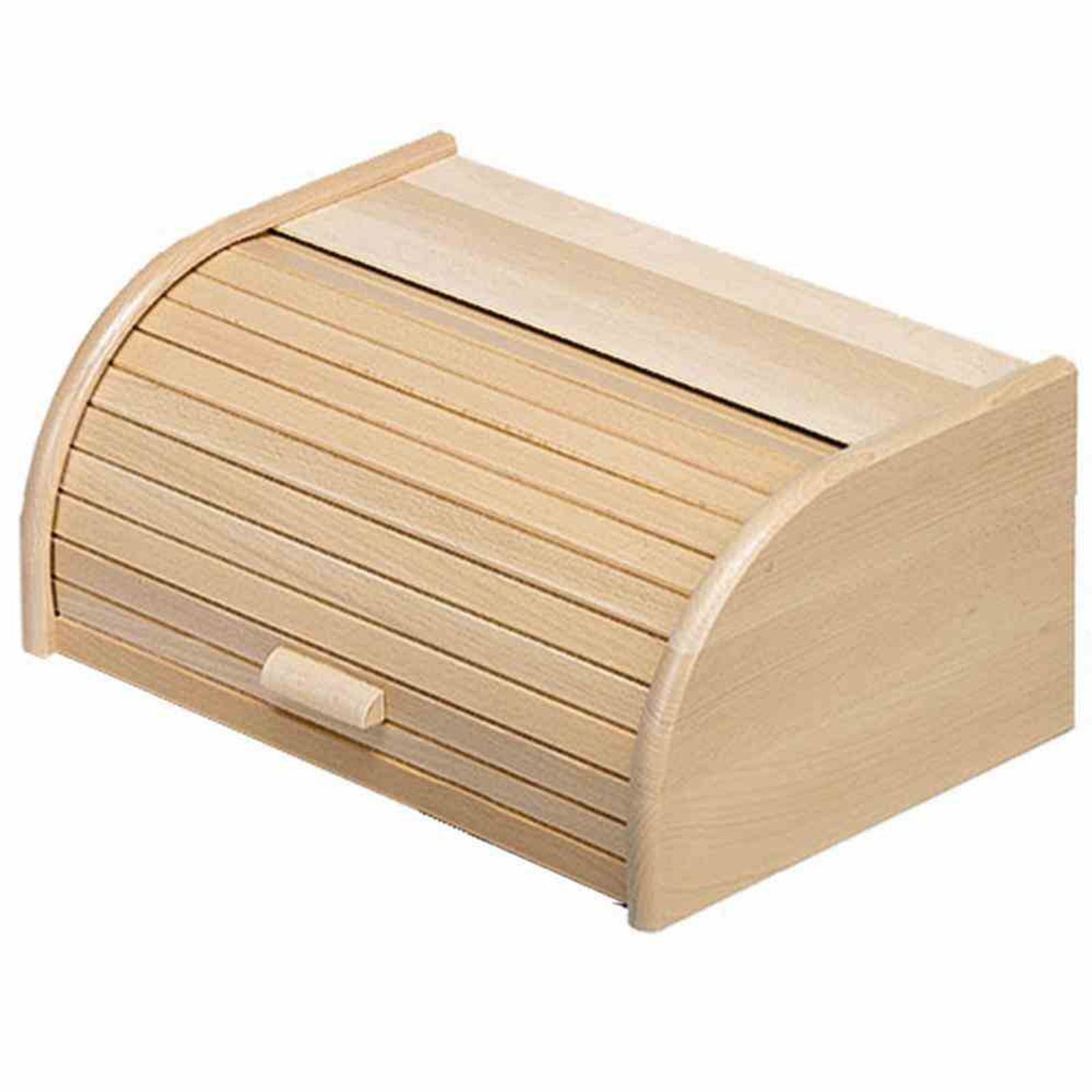 Kesper Brotkorb Rollbrotkasten Buche 39 x 25 x 18 cm, Holz