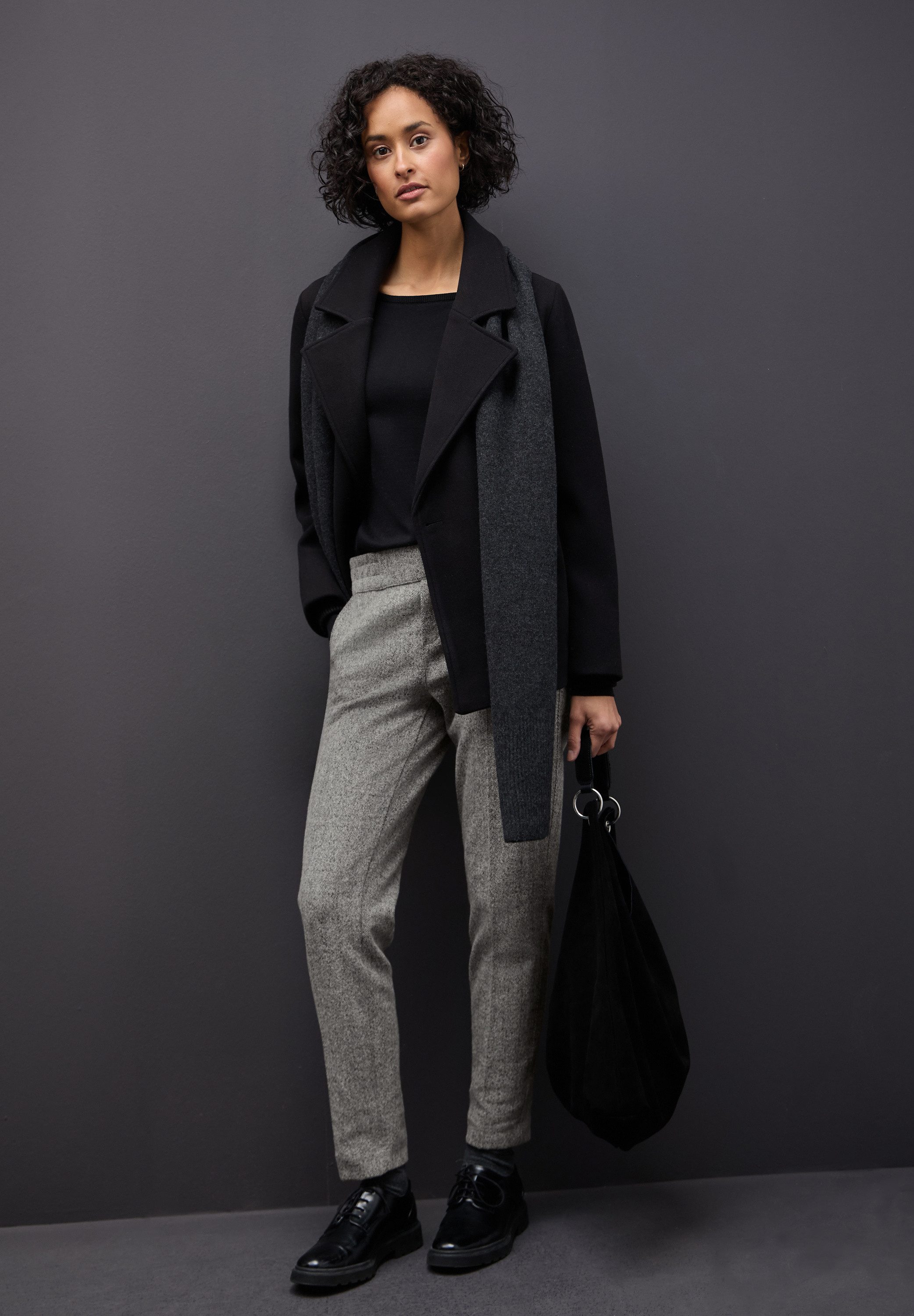 STREET ONE Stoffhose Style Bonny mit elastischem Bund