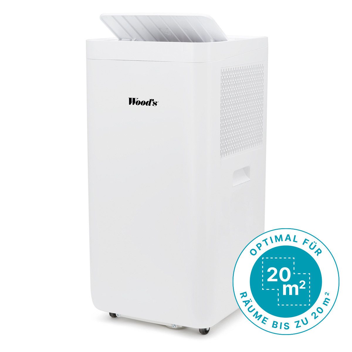 Wood's 3-in-1-Klimagerät Milan 7K WIFI - Optimal für Räume bis 20 m²