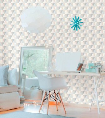 living walls Vliestapete Scandinavian, geometrisch, grafisch, Modern Tapete Geometrisch