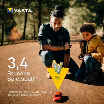 VARTA wiederauflaudbare Akkus Akku Micro 800 mAh (1,2 V, 4 St), VARTA Recharge Accu Recycled wiederaufladbar