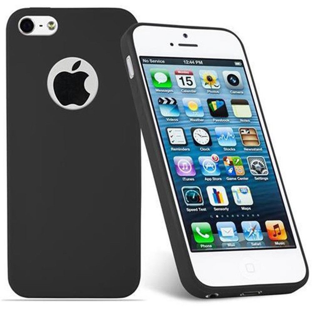 Cadorabo Handyhülle für iPhone 5 / 5S / SE 2016 Hülle Apple iPhone 5 / 5S / SE 2016, Flexible TPU Silikon Handy Schutzhülle - Hülle - ultra slim