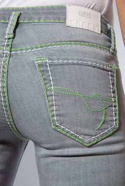 SOCCX Slim-fit-Jeans mit Turn-Up Saum