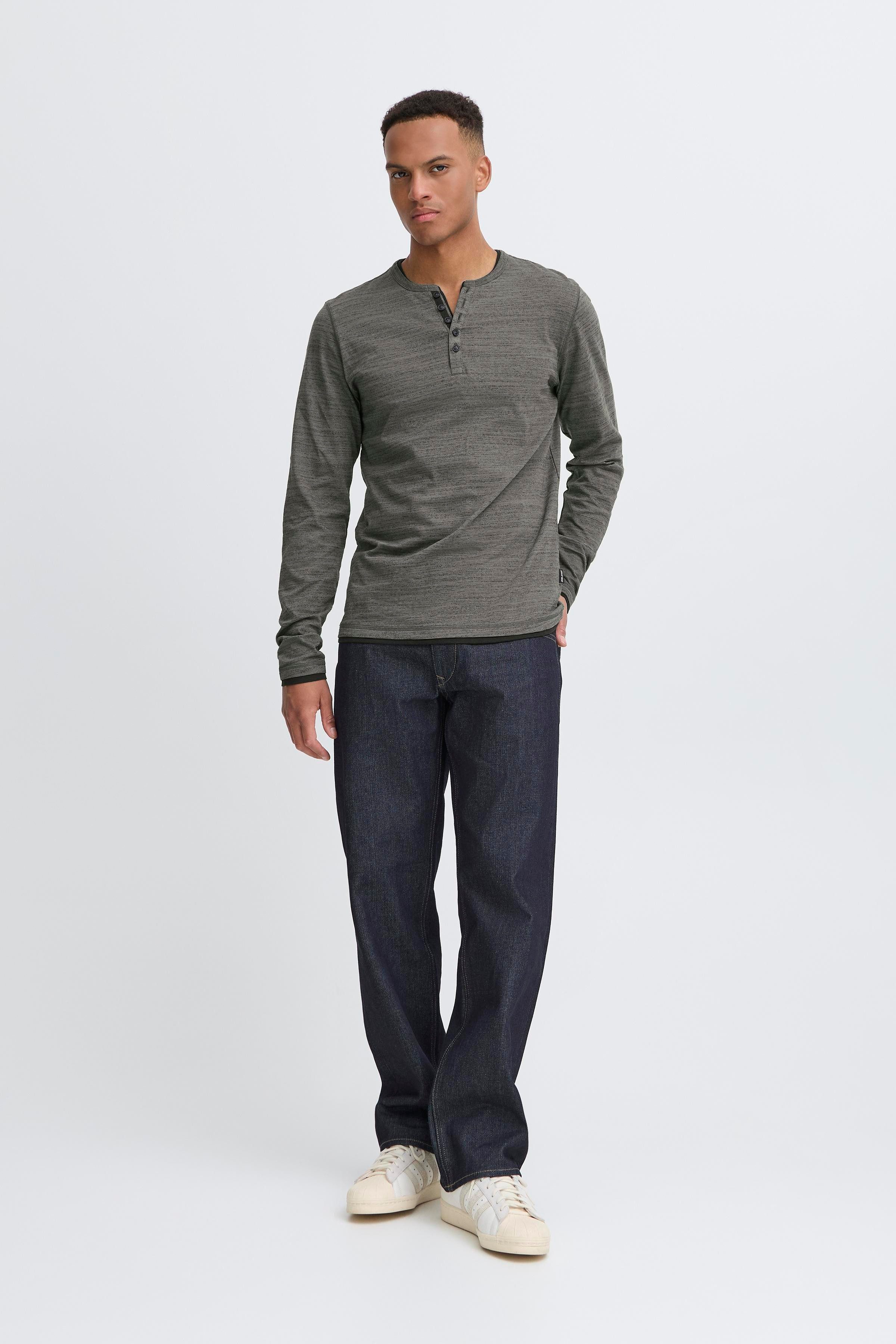 Blend T-Shirt BHKEVO tee aus Baumwollmischung, Regular Fit, mit V-Ausschnitt