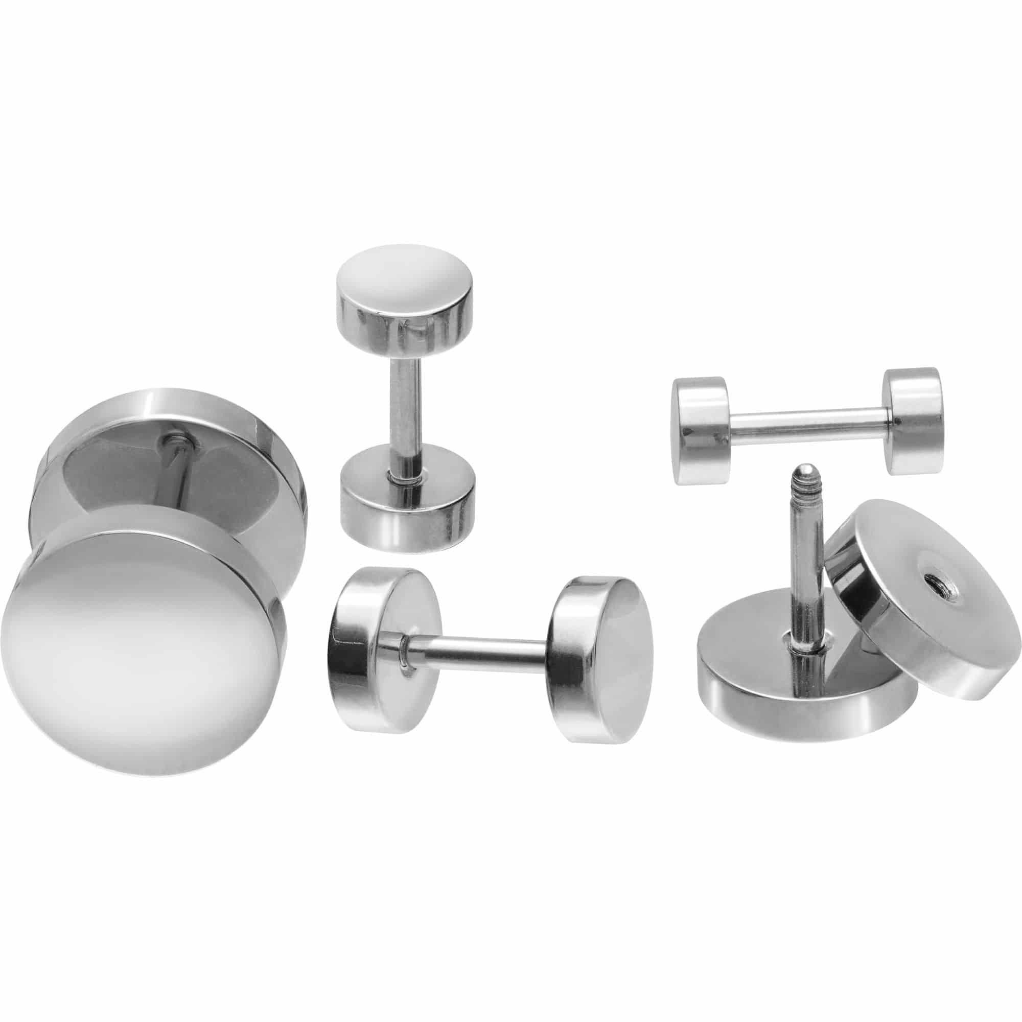 PIERCINGLINE Fake-Ear-Plug Chirurgenstahl Fake Plug (Fake Plugs, 1-tlg)