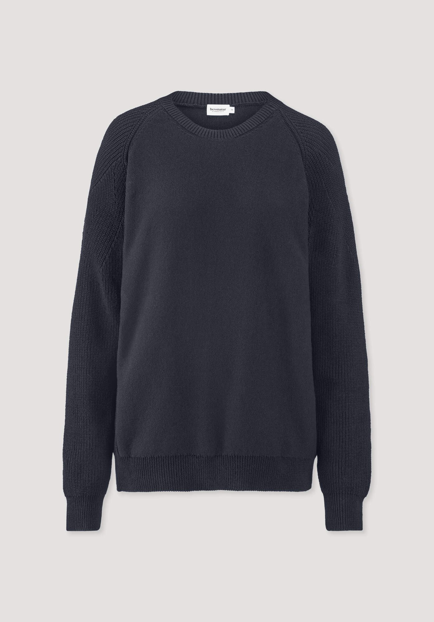 Hessnatur Strickpullover Regular aus reiner Bio-Baumwolle günstig online kaufen